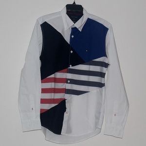 Tommy Hilfiger Men's Shirt - Size Medium